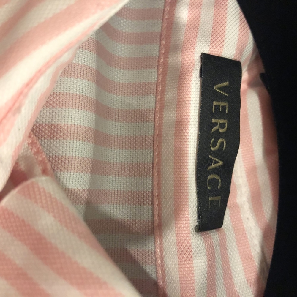 Versace button down blouse - Picture 4 of 5